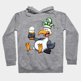 Dutch Carnaval Seagull With Beer Hoodie